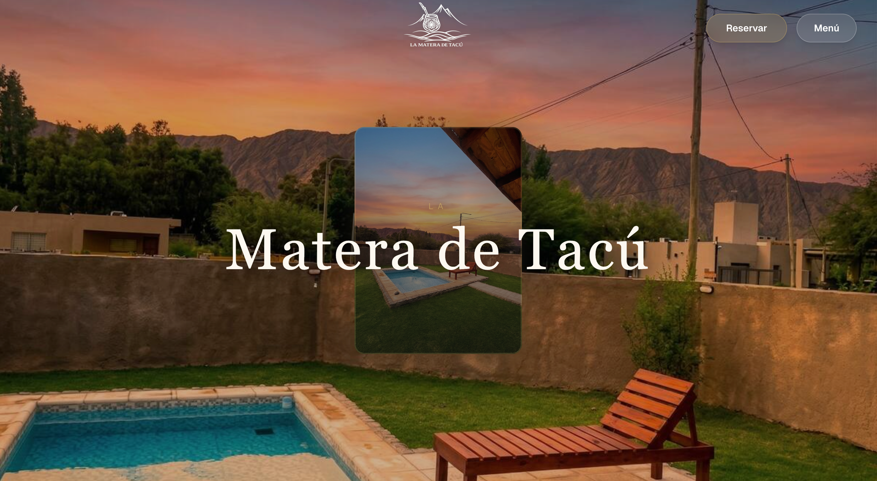 Sitio web de La Matera de Tacu